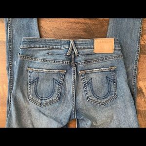 True Religion Cropped Jeans